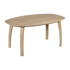 Lewis & Loft Eettafel Luna – Deens ovaal – 160 x 100 cm – Naturel Discount