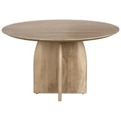 Lewis & Loft Eettafel Lupe - Rond ⌀130 - FSC®- mangohout - Naturel Sale