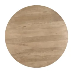 Lewis & Loft Eettafel Lupe - Rond ⌀130 - FSC®- mangohout - Naturel Sale