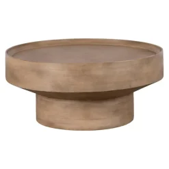 Lewis & Loft Salontafel Luus - FSC® mangohout - Rond ⌀80 cm - Bruin Online