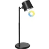 Leen Bakker LIBRA - Bureaulamp LED - Zwart - Synthetisch materiaal Sale