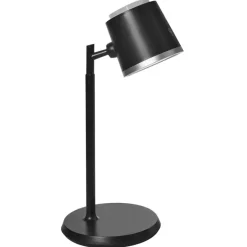 Leen Bakker LIBRA - Bureaulamp LED - Zwart - Synthetisch materiaal Sale