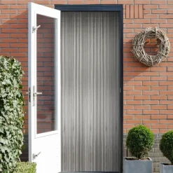 2LIF Vliegengordijn Saba Transparant Strengen 4cm breed 100 x 260 Outlet