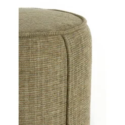 Light & Living - Domoni poef ø50x40 cm - groen Clearance