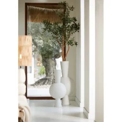 Light & Living - Kavandu vaas deco 37,5x22x81 cm - crème Best