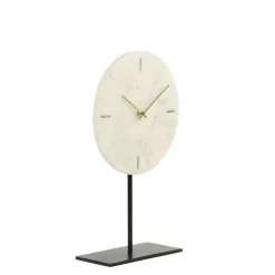 Light & Living - Klok MORENO - 25.5x10x42.5cm - Wit Best