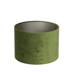 Light & Living - Lampenkap VELOURS - Ø25x18cm - Groen Outlet