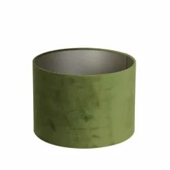 Light & Living - Lampenkap VELOURS - Ø25x18cm - Groen Outlet