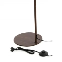 Light & Living - Salomo vloerlamp 32,5x23x147 cm - hout print Best