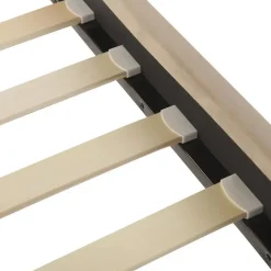 Beliani LIMOUX - Tweepersoonsbed - Taupe - 140 x 200 cm - Fluweel New