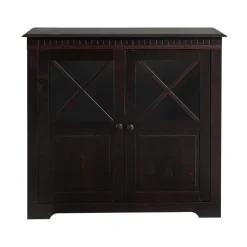 Loft24 Lisa - Kledingkast met 2 deuren van bruin dennenhout Best