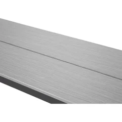 Leen Bakker Lisomme Abel tuinbank grijs - 180 x 43 cm Discount