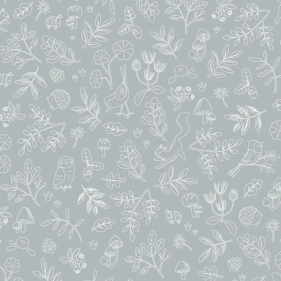 Little Dutch Forest Wonders Behang Kinderkamer - Dieren - 10mx53cm Outlet