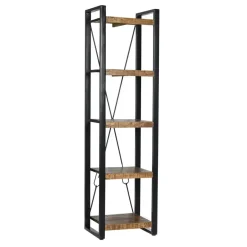 Livingfurn - Boekenkasten Nairobi 200cm - Mangohout Best