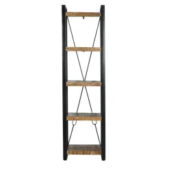 Livingfurn - Boekenkasten Nairobi 200cm - Mangohout Best