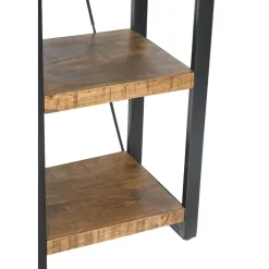 Livingfurn - Boekenkasten Nairobi 200cm - Mangohout Best