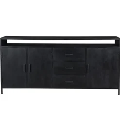 Livingfurn - Dressoir Kala Open 180 cm - Mangohout Hot