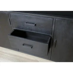 Livingfurn - Dressoir Kala Open 180 cm - Mangohout Hot