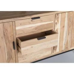 Livingfurn - Dressoir Oslo Acasia 140 cm - Acasiahout Sale