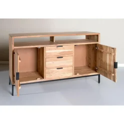 Livingfurn - Dressoir Oslo Acasia 140 cm - Acasiahout Sale