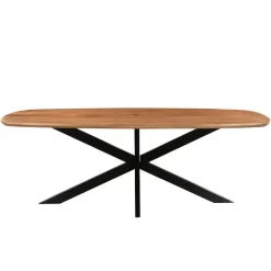 Livingfurn - Eetkamertafel Jesper Danish Oval 210cm - Mangohout Online