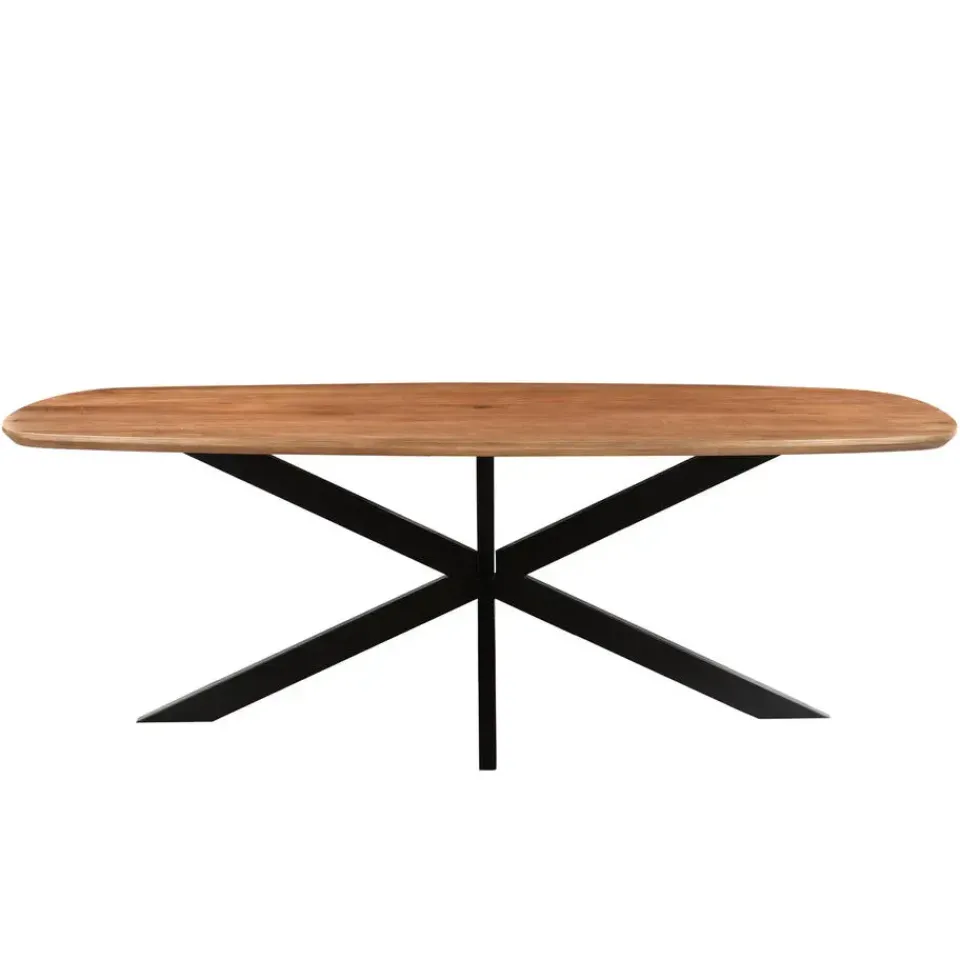 Livingfurn - Eetkamertafel Jesper Danish Oval 210cm - Mangohout Online