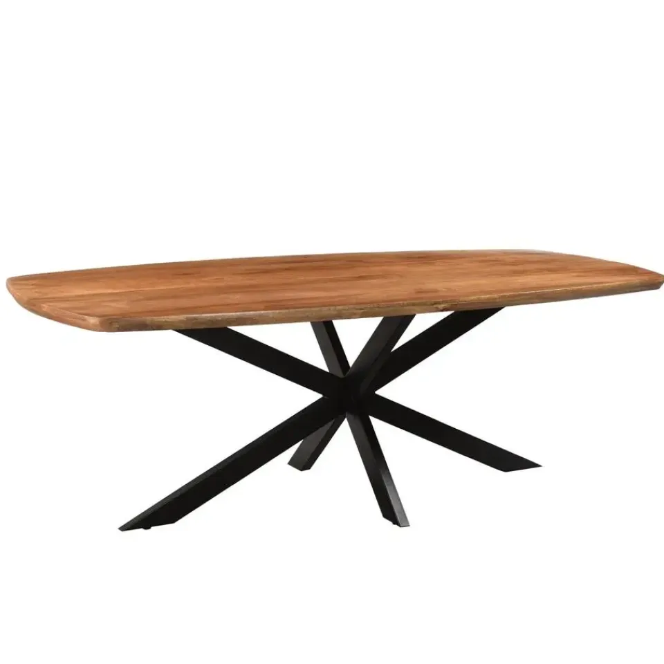 Livingfurn - Eetkamertafel Jesper Danish Oval 210cm - Mangohout Online