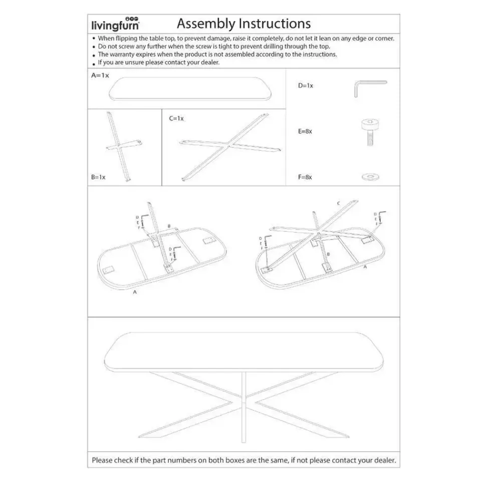 Livingfurn - Eetkamertafel Jesper Danish Oval 210cm - Mangohout Online