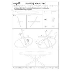 Livingfurn - Eetkamertafel Kala Round Black - Mangohout - 150 cm - Zwart Clearance