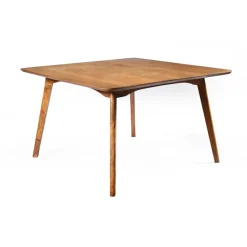 Livingfurn - Eetkamertafel Elias - 120cm - Mangohout - Bruin Hot