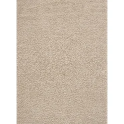 Muratap Loca Shaggy Vloerkleed Beige Hoogpolig - 240x340 CM Online
