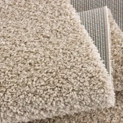 Muratap Loca Shaggy Vloerkleed Beige Hoogpolig - 160x230 CM