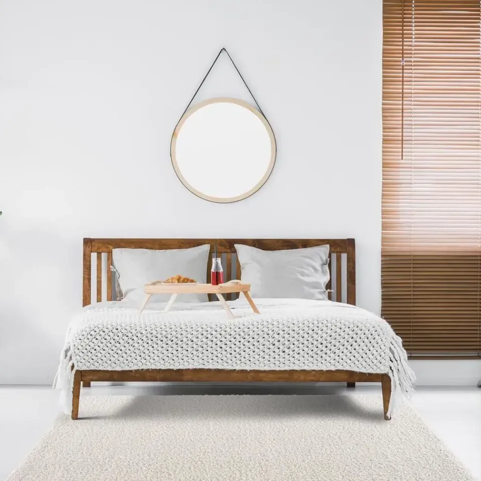 Muratap Loca Shaggy Vloerkleed Creme Hoogpolig - 200x290 CM Outlet