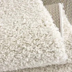 Muratap Loca Shaggy Vloerkleed Creme Hoogpolig - 140x200 CM Best