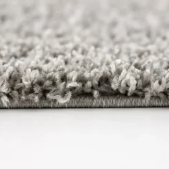 Muratap Loca Shaggy Vloerkleed Lichtgrijs Hoogpolig - 200x290 CM Discount