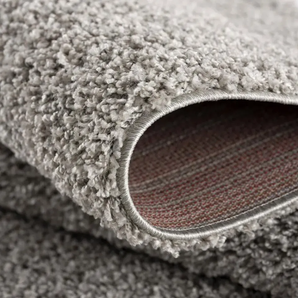 Muratap Loca Shaggy Vloerkleed Lichtgrijs Hoogpolig - 200x290 CM Discount