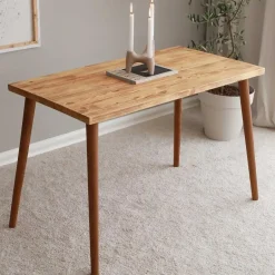 Emob Locelso bureau - 100% grenen massief hout - Beukenhouten poten - Eikenkleur Sale