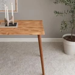 Emob Locelso bureau - 100% grenen massief hout - Beukenhouten poten - Eikenkleur Sale