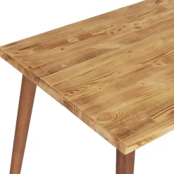Emob Locelso bureau - 100% grenen massief hout - Beukenhouten poten - Eikenkleur Sale