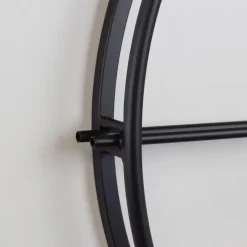 Loft24 LOFT42 Ben Wandklok - Zwart - Metaal - 60x6 Online