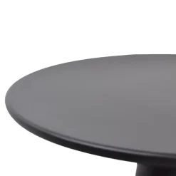 Loft24 LOFT42 Bijzettafel Ferry trompetvoet - Metaal - Zwart - 60x44 New