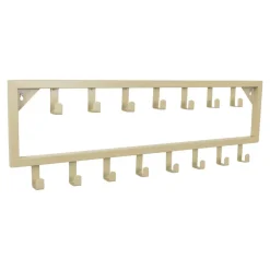 Loft24 LOFT42 Bono Kapstok – Beige – Metaal – 15 haken - 80x26x4