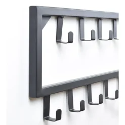 Loft24 LOFT42 Bono Small Kapstok - Zwart – Metaal – 9 haken - 50x26x4 New