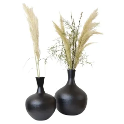 Loft24 LOFT42 Gusto Small - Vaas - Zwart metaal -35x26 Online