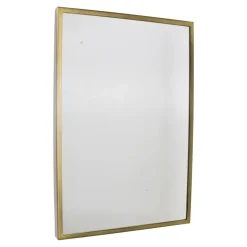 Loft24 LOFT42 Industry Rectangle Spiegel - Metaal - antiek Messing - 60x40x4 Discount