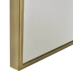 Loft24 LOFT42 Industry Rectangle Spiegel - Metaal - antiek Messing - 60x40x4 Discount