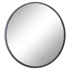 Loft24 LOFT42 Industry Spiegel Rond - Metaal - Mat Zwart - Ø75 Outlet