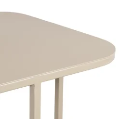 Loft24 LOFT42 Inris Bijzettafel - Metaal - Beige -51x35x55 New