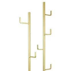 Loft24 LOFT42 Jake staande kapstok - Goud - Metaal - 176x29x29 Discount