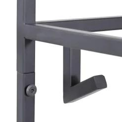 LOFT42 Jip Kapstok - 12 haken - Metaal - Zwart - 100x80x33 Sale